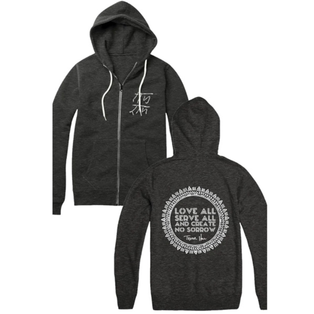 Trevor Hall Zip Up Hoodie (L)